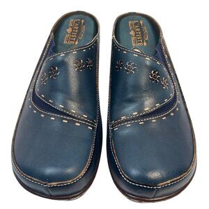 L'Artiste by Spring Step Women's Chino Clog‎ Navy Size 42